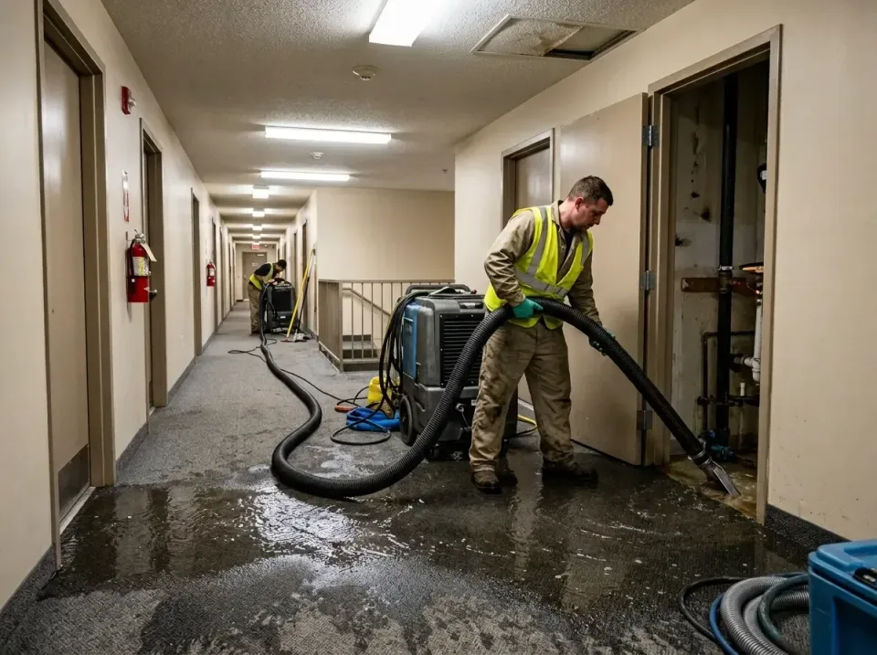 multi-unit-apartment-hallway-f-005 — frequently asked questions, Emergency Burst Pipe Water Extraction & Removal in North Pr…